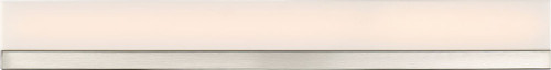 Nuvo 62-1329 Jackson Modern Brushed Nickel LED 35.5" Bathroom Light Sconce