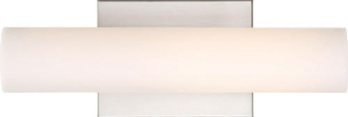 Nuvo 62-1321 Bend Modern Brushed Nickel LED 13" Bathroom Vanity Light