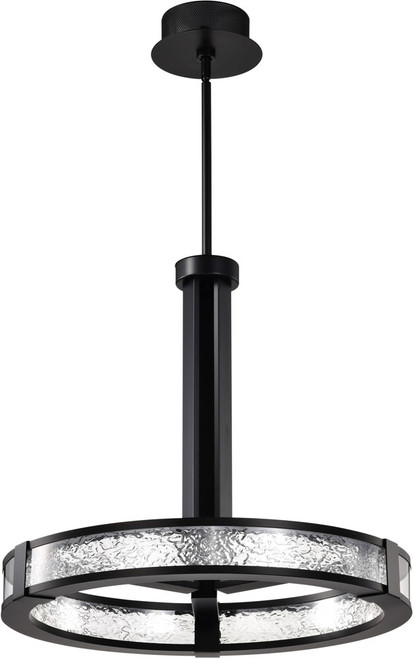 Nuvo 62/2003 Darrow Contemporary Matte Black LED Hanging Light Fixture