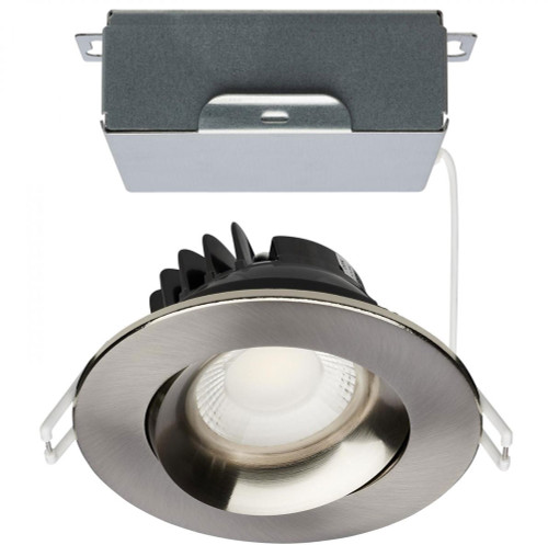 Nuvo S11626R1 Contemporary Brushed Nickel LED 3.5" Recessed Lighting Insert