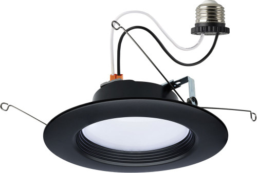 Nuvo S11835R1 Contemporary Black LED 5"/6" Downlight Retrofit Down Lighting Insert