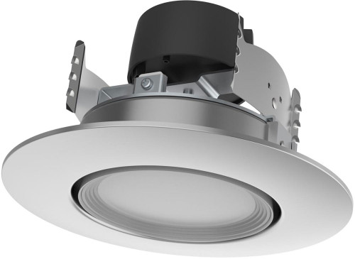 Nuvo S11855 Contemporary Brushed Nickel LED Direct Wire Retrofit Round Down Lighting Insert