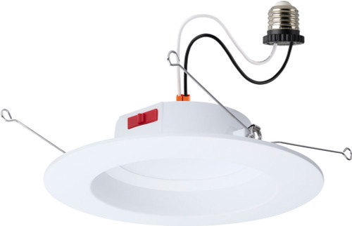 Nuvo S12604 Modern White LED Round Downlight Solid State Retrofit Recessed Light Insert