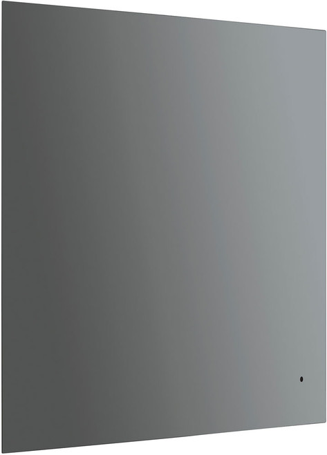 Oxygen 3-0501-15 Track Contemporary Black LED Wall Mounted Mirror