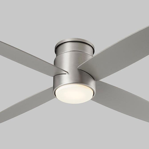 Oxygen 3-102-24 Oslo Hugger Modern Satin Nickel 52" Home Ceiling Fan