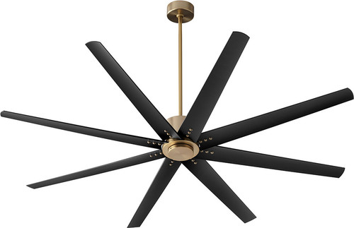 Oxygen 3-108-40 Fleet Contemporary Aged Brass 72" Ceiling Fan