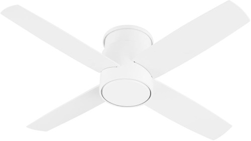 Oxygen 3-128-6 Oslo Hugger Contemporary White 44" Home Ceiling Fan