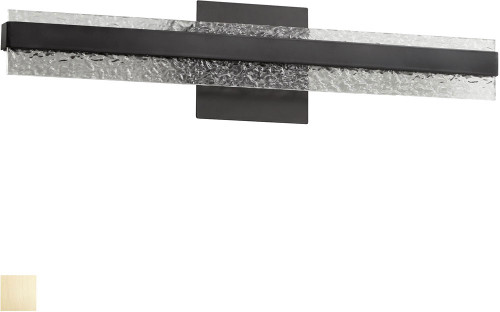 Oxygen 3-5004-40 Antares Modern Aged Brass LED 24" Bathroom Light Sconce