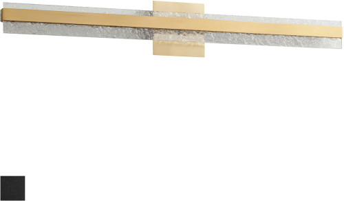 Oxygen 3-5005-15 Antares Contemporary Black LED 36" Vanity Lighting Fixture