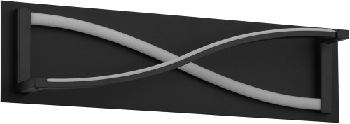 Oxygen 3-5006-15 Hyperion Contemporary Black LED Bathroom Lighting