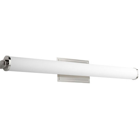 Oxygen 3-5003-20 Tempus Contemporary Polished Nickel LED 35.5" Bathroom Wall Light Fixture