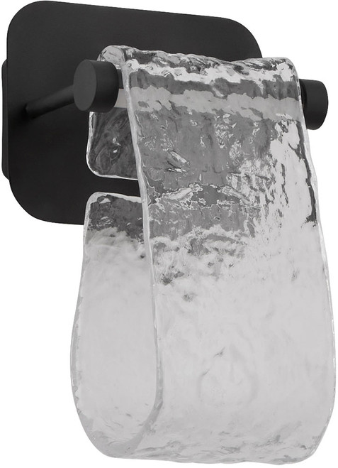 Oxygen 3-502-15 Veer Contemporary Black LED Wall Lamp