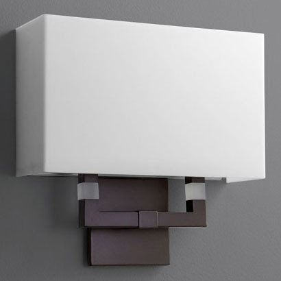 Oxygen 3-514-22 Chameleon Contemporary Oiled Bronze LED Lamp Sconce