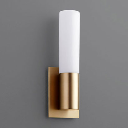 Oxygen 3-528-40 Magneta Contemporary Aged Brass LED Wall Lamp