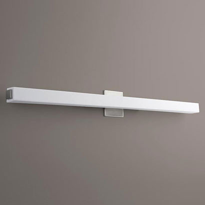 Oxygen 3-536-24 Adelphi Contemporary Satin Nickel LED 46" Bathroom Light Fixture