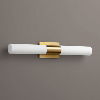 Oxygen 3-590-40 Magneta Contemporary Aged Brass LED Bathroom Vanity Lighting