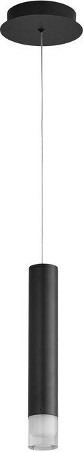 Oxygen 3-6195-15 Alarum Contemporary Black LED Mini 2" Hanging Lamp