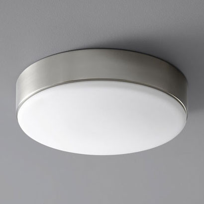 Oxygen 3-624-24 Journey Contemporary Satin Nickel LED Ceiling Lighting Fixture