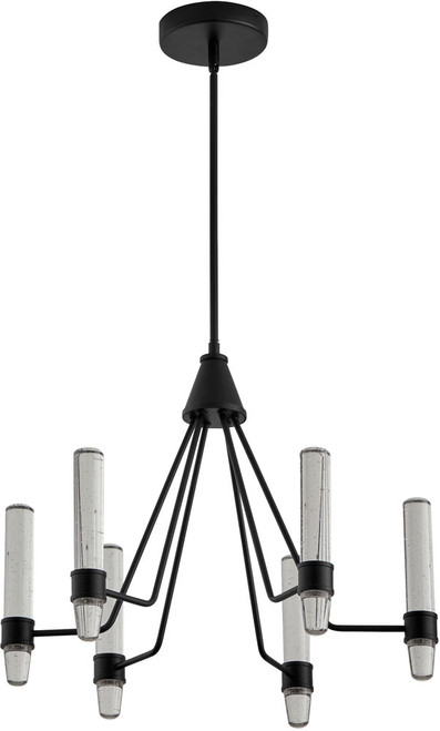 Oxygen 3-6713-15 Ethos Modern Black LED Chandelier Light