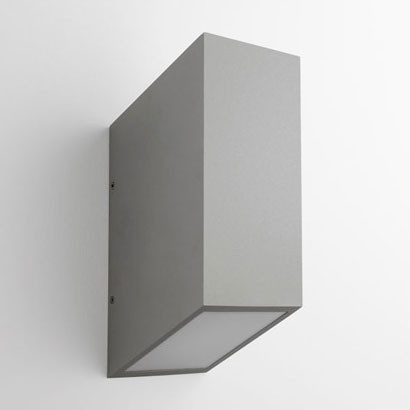 Oxygen 3-701-16 Uno Modern Grey LED Outdoor Wall Sconce Light
