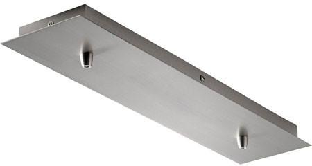 Oxygen 3-8-7224 Contemporary Satin Nickel Multi Ceiling Light Pendant Canopy Kit