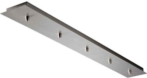 Oxygen 3-8-7524 Contemporary Satin Nickel Multi Hanging Lamp Canopy Kit