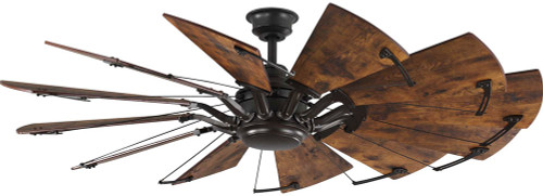 Progress P250000-129 Springer Modern Architectural Bronze 60" Home Ceiling Fan