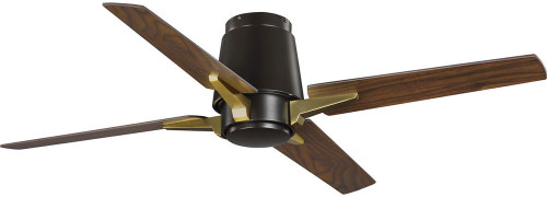 Progress Lighting P250028-129 Lindale Contemporary Architectural Bronze 52" Home Ceiling Fan