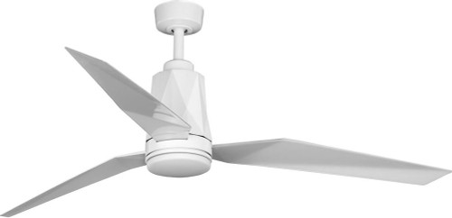 Progress Lighting P250038-030-30 Bixby Modern White LED 60" Ceiling Fan