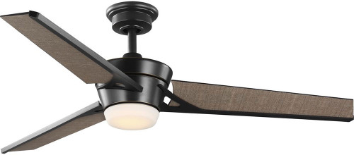 Progress Lighting P250072-108-30 Kasota Modern Oil Rubbed Bronze LED 56" Home Ceiling Fan