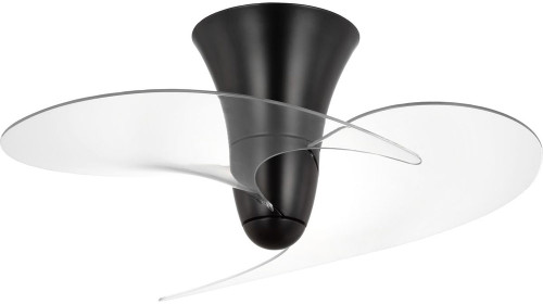 Progress P250119-31M Beal Contemporary Matte Black Home Ceiling Fan