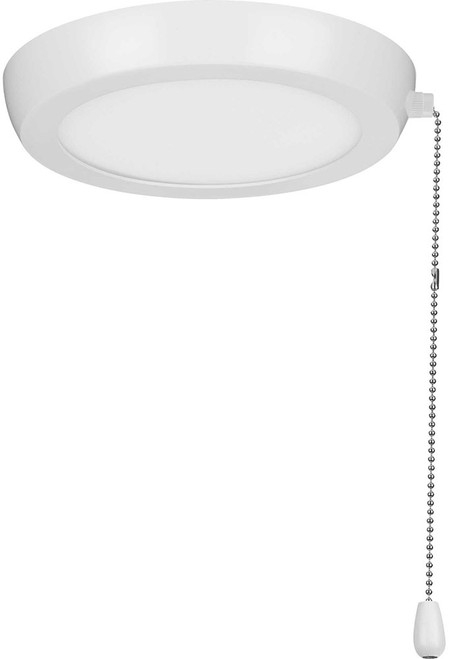 Progress P260002-028-30 Air Pro Edgelit Satin White LED Ceiling Fan Light Fixture