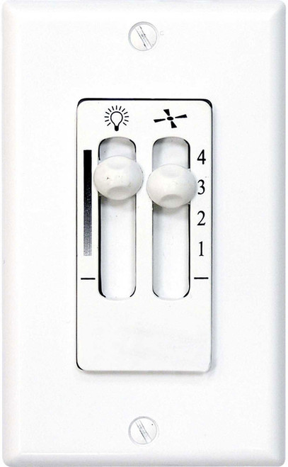 Progress P2630-30 AirPro White Wall Control w/ Light