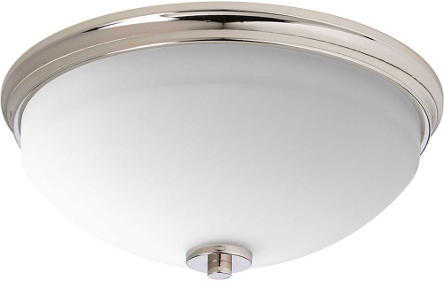 Progress P3423-104 Replay Polished Nickel Flush Mount Light Fixture