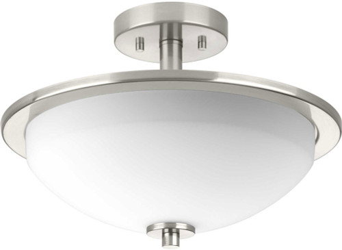 Progress P3424-09 Replay Brushed Nickel Flush Lighting