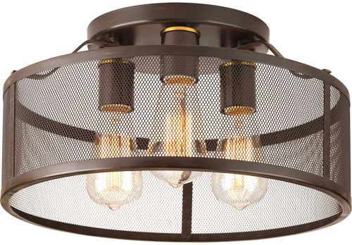 Progress P3452-20 Swing Contemporary Antique Bronze Ceiling Lighting Fixture