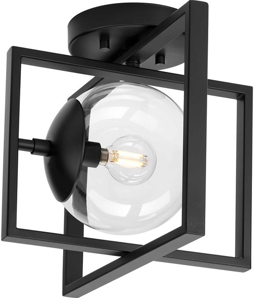 Progress P350218-31M Atwell Contemporary Matte Black Ceiling Light