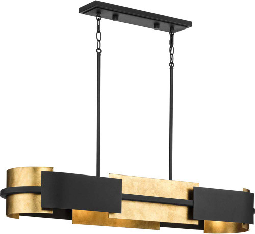Progress P400352-031 Lowery Modern Black Kitchen Island Lighting
