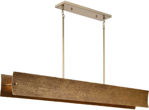 Progress Lighting P400369-205 Lusail Contemporary Soft Gold Kitchen Island Lighting