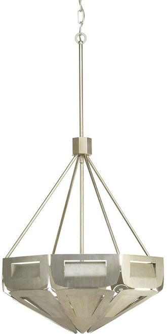 Progress Lighting P500197-134 Point Dume Yerba Modern Silver Ridge Drop Lighting