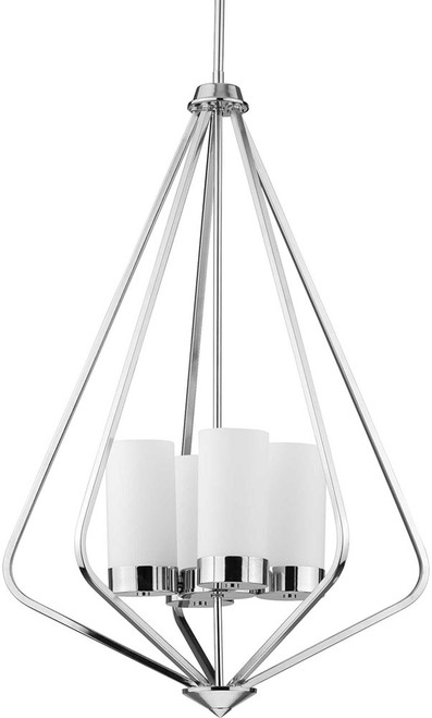 Progress P500305-015 Elevate Contemporary Polished Chrome Foyer Lighting Fixture