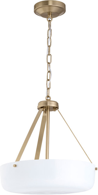 Progress P500507-177 Lieon Contemporary Champagne Bronze 16" Hanging Lamp
