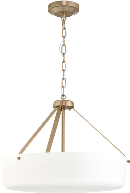 Progress P500508-177 Lieon Contemporary Champagne Bronze 21" Pendant Light