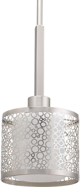 Progress P5038-09 Mingle Modern Brushed Nickel Drop Lighting