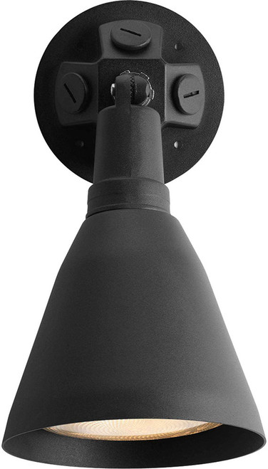 Progress P5202-31 Par Lampholder Black Outdoor Wall Light