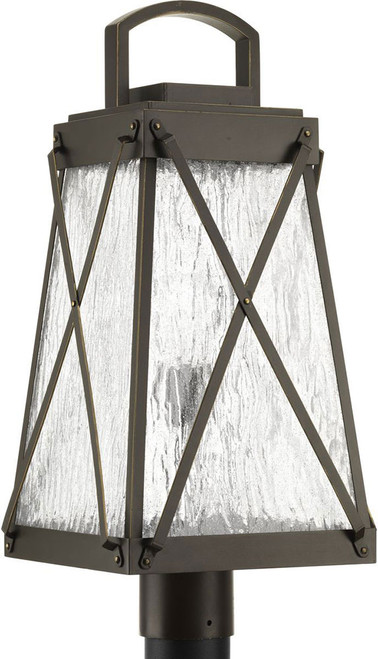 Progress Lighting P540009-020 Creighton Antique Bronze Outdoor Post Lamp