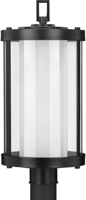 Progress Lighting P540054-031 Irondale Matte Black Outdoor Post Light Fixture