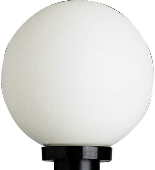 Progress P5478-60 Globe Contemporary Black Post Light