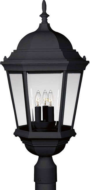 Progress P5483-31 Welbourne Traditional Black Pole Lighting Fixture