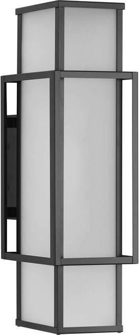 Progress P560357-31M Unison Modern Matte Black 9" Outdoor Wall Sconce Lighting